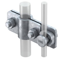 Соединитель стержня заземления и прутка (2710 25)  5001226  OBO Bettermann