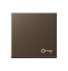 Клавиша с символом "замок"; мокка  A590TMO  Jung