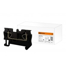 Зажим клеммный безвинтовой (ЗКБ) 1,5 мм2 17,5А черный  SQ0822-0090  TDM