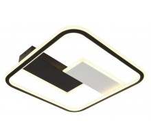 Светильник потолочный светодиодный  Модерн Henri CLL-1-104-RC BK с ДУ 104W 3000-6500К черный  Б0069747  ЭРА