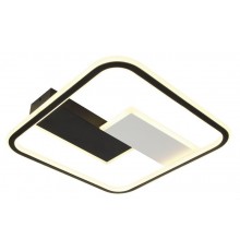 Светильник потолочный светодиодный  Модерн Henri CLL-1-104-RC BK с ДУ 104W 3000-6500К черный  Б0069747  ЭРА