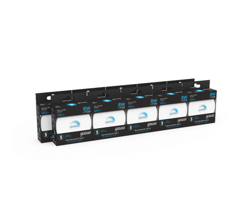 Лампа светодиодная GX53 8W 680lm 6500K диммируемая LED 1/10/100  108408308-D  Gauss