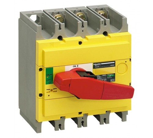 ВЫКЛ.РАЗЪЕД. INS250 3П КРАС.-ЖЕЛТ.  31126  Schneider Electric