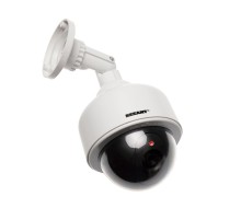 Муляж камеры уличный, купольный, белый  45-0200  REXANT