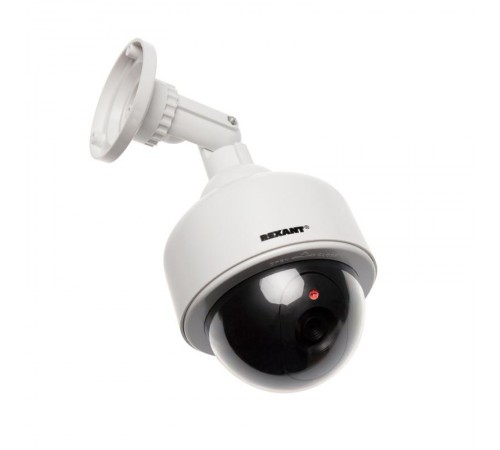 Муляж камеры уличный, купольный, белый  45-0200  REXANT