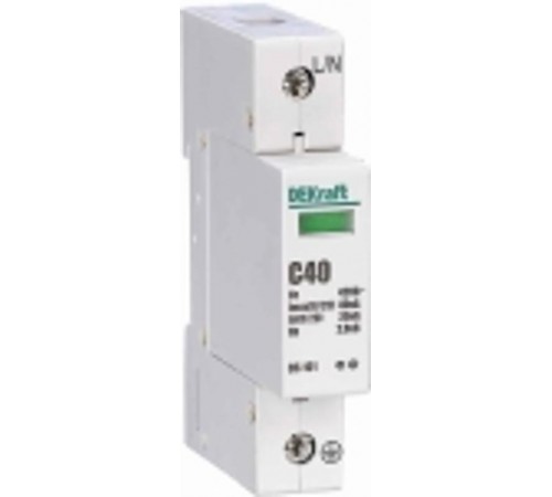 Ограничитель перенапряжений 1P 40кА C 420В ОП-101  18015DEK  DEKraft