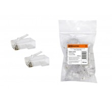 Разъем RJ-45 UTP для кабеля кат. 5Е, 8P8C (100шт)  SQ0561-0002  TDM