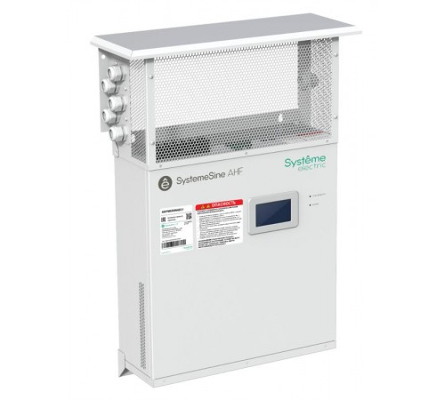 Активный фильтр гармоник 50А, 400В, IP31, навесной модуль, ЖК  AHFM050W4D31  SE