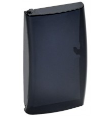 Дверца для корпуса пластикового на 2 модуля КМПн-2 IP41 черная прозрачная TEKFOR Mini  TFM-KP72D-DV-02-K02  IEK