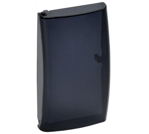 Дверца для корпуса пластикового на 2 модуля КМПн-2 IP41 черная прозрачная TEKFOR Mini  TFM-KP72D-DV-02-K02  IEK