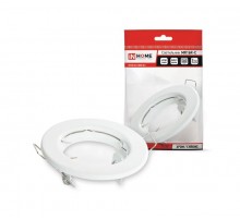 Светильник встраиваемый MR16R-standard RW металл под лампу JCDR GU5.3 12/230В белый  4690612012100  IN HOME