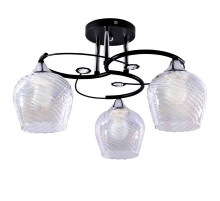 Светильник 11293-2/3 черн.хром (Плафон 8310) НПБ 01-3х60-207 Е27  1005404878  Элетех