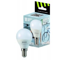 Лампа светодиодная FLL- G45 12w E14 5000K 230/50 ФАZA  .5038592  ФАZА