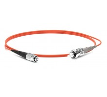 FC-S2-50-FC/PR-ST/PR-H-1.5M-LSZH-OR Патч-корд волоконно-оптический (шнур) MM 50/125, FC-ST, 2.0 мм, simplex, LSZH, 1.5 м  245558  Hyperline