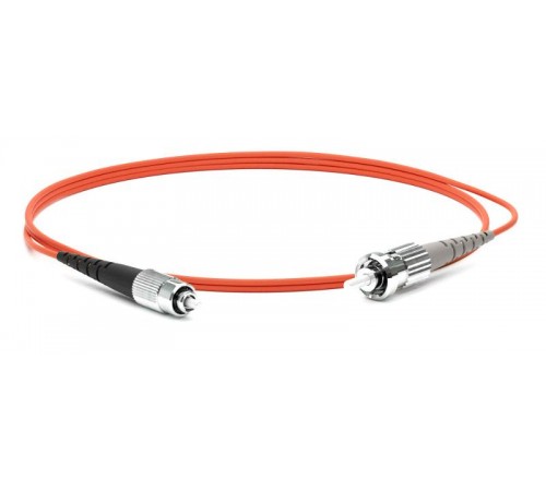 FC-S2-50-FC/PR-ST/PR-H-1.5M-LSZH-OR Патч-корд волоконно-оптический (шнур) MM 50/125, FC-ST, 2.0 мм, simplex, LSZH, 1.5 м  245558  Hyperline