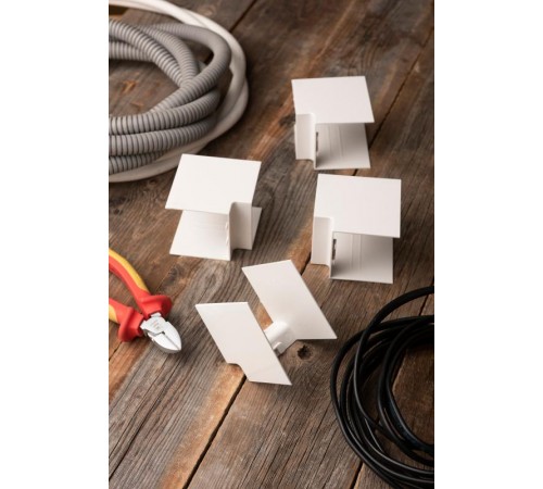 Угол внутренний (60х40) (4 шт) Plast EKF PROxima Белыйibw-60-40x4EKF