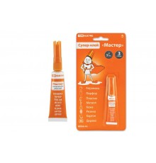 Супер-клей "Мастер" 3г/блистер  SQ0542-0001  TDM