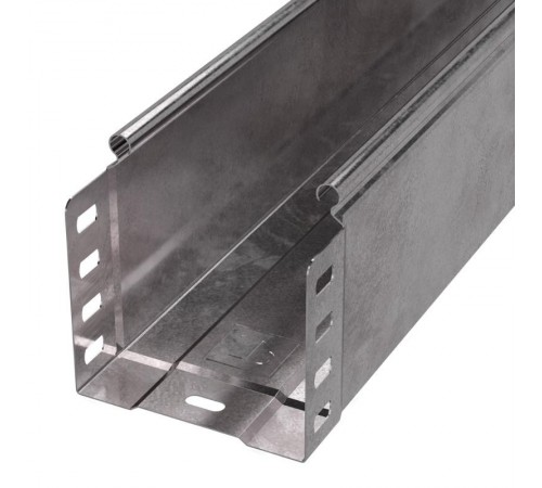 Лоток неперфорированный Стандарт 100х100х3000 (1,0 мм) (6 м/уп)  PR16.2286  Промрукав