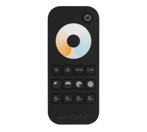 Пульт SMART-R34-MIX Black (1 зона, 2.4G)  025032  Arlight