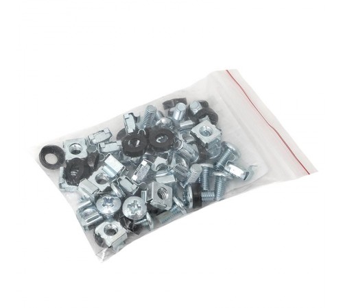 Комплект монтажный TERACOM для 19" шкафов М6х12 (20 компл.)  TRC-M6x12-s20  EKF