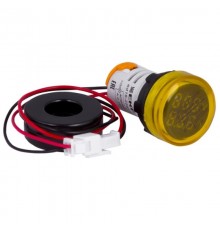 Индикатор значения тока и напряжения желтый ED16-22AVD 100А PROxima  ed16-22avd-y  EKF