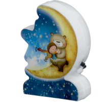 Светильник-ночник NNL LED 93 115 NNL-SW22 Месяц с выключателем 230В  93115  Navigator