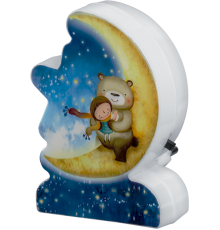 Светильник-ночник NNL LED 93 115 NNL-SW22 Месяц с выключателем 230В  93115  Navigator