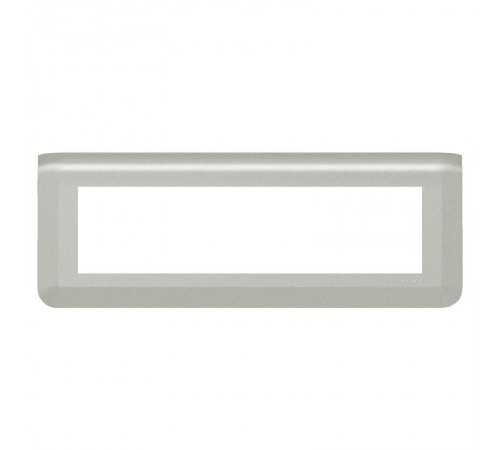 Рамка - Mosaic - 8 модулей - алюминий  079318L  Legrand