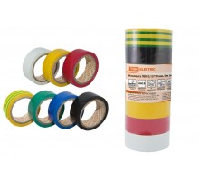 Изолента ПВХ 0,15*19мм 5м (набор 7 цветов)  SQ0526-0052  TDM