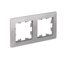 AtlasDesign Air Рамка 2-ая, Алюминий / Дымчатый Черный  ATN220302  SE