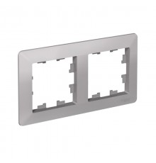 AtlasDesign Air Рамка 2-ая, Алюминий / Дымчатый Черный  ATN220302  SE