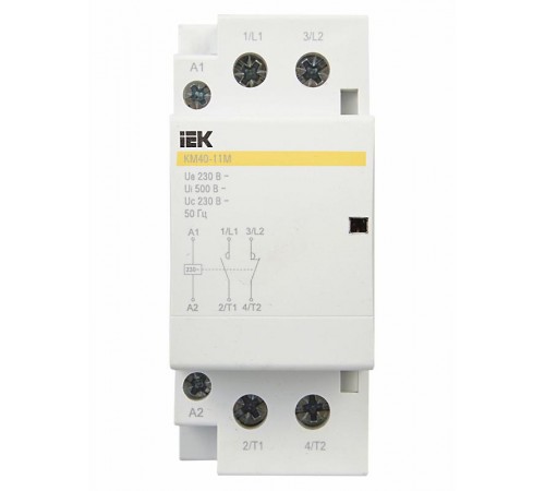 Контактор модульный КМ40-11М AC IEK  MKK11-40-11  IEK