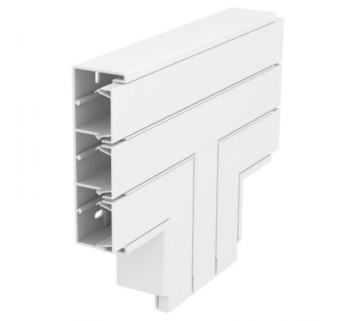 T-образная секция кабельного канала Rapid 45 53x160 мм (ПВХ,белый) (GEK-KT53160-3)  6116193  OBO Bettermann