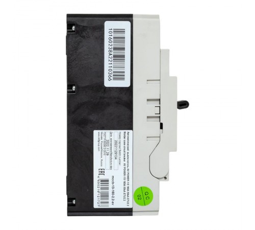 Выключатель автоматический AV POWER-1/3 160А 50kA ETU2.2  mccb-13-160-2.2-av  EKF