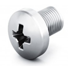 Винт М6х30 DIN 7985, класс прочности 4.8, гальван. цинк, 066063  ВМ-6х30.48-DIN-ЭЦ   Ostec