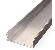 Лоток неперфорированный Стандарт INOX (AISI 409) 300х100х3000 (0,8 мм) (6 м/уп)  PR16.2397  Промрукав