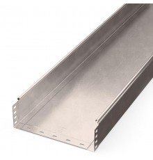 Лоток неперфорированный Стандарт INOX (AISI 409) 300х100х3000 (0,8 мм) (6 м/уп)  PR16.2397  Промрукав