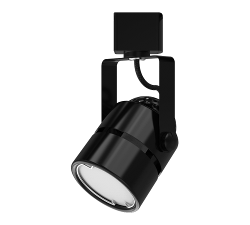 Светильник светодиодный трековый цилиндр GU10 220V IP20 60*145мм черный однофазный  TR011  Gauss