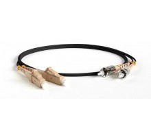 FC-D2-50-LC/PR-ST/PR-H-10M-LSZH-BK Патч-корд волоконно-оптический (шнур) MM 50/125, LC-ST, 2.0 мм, duplex, LSZH, 10 м, черный  431374  Hyperline