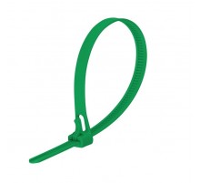 Многоразовая хомут-стяжка 200 х 7,5 мм (темно-зеленая) (50 шт/уп) Промрукав  PR08.29480  Промрукав