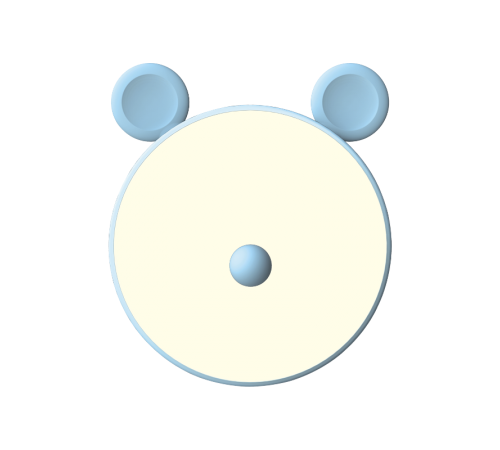 Светильник ночник настольный Qplus GTL702 5W 200lm 2700-6000K 5V Li-ion 1200mA голубой диммируемый LED 1/10/30  NN7026  Gauss