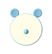 Светильник ночник настольный Qplus GTL702 5W 200lm 2700-6000K 5V Li-ion 1200mA голубой диммируемый LED 1/10/30  NN7026  Gauss