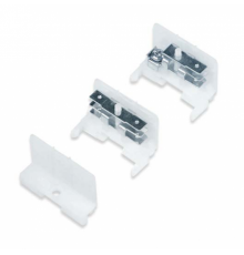 Плоский штекер c винтом полиамид 6.6, 110°С, 400V, 16A, 2,5мм.кв.  OK508V3F  DKC