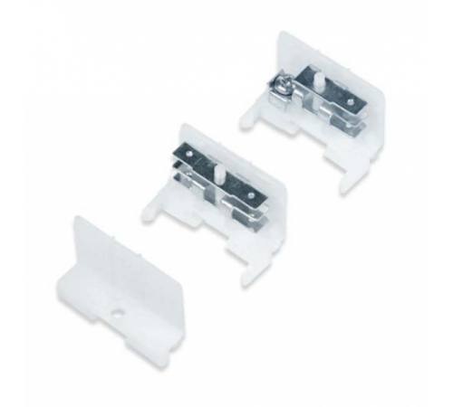 Плоский штекер c винтом полиамид 6.6, 110°С, 400V, 16A, 2,5мм.кв.  OK508V3F  DKC