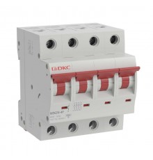Выключатель автоматический четырёхполюсный YON max MD63N 4п 10A B 6kA  MD63N-4PB10  DKC