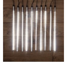 Гирлянда Тающие сосульки 24 В, комплект 10 шт. х 50 см, шаг 100 см, 600 LED, белый, соединяются  256-426  NEON-NIGHT