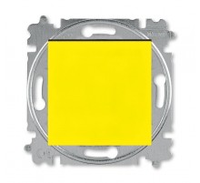 ABB Levit Жёлтый / дымчатый чёрный Выключатель 1-кл.  3559H-A01445 64W  2CHH590145A6064  ABB