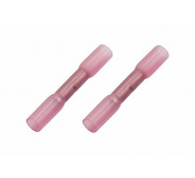 Соединительная гильза изолированная термоусаживаемая L-37 мм 0.5-1 мм (ГСИ-т 1.0/ГСИ-т 0,5-1,0) красная  08-0718  REXANT