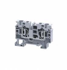 Клемма проходная пружинная OptiClip CX-10-I-57A-(0,2-10)-серый  289717  КЭАЗ