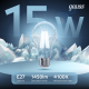 Лампа светодиодная Filament А60 15W 1450lm 4100К Е27 LED 1/10/40  102902215  Gauss